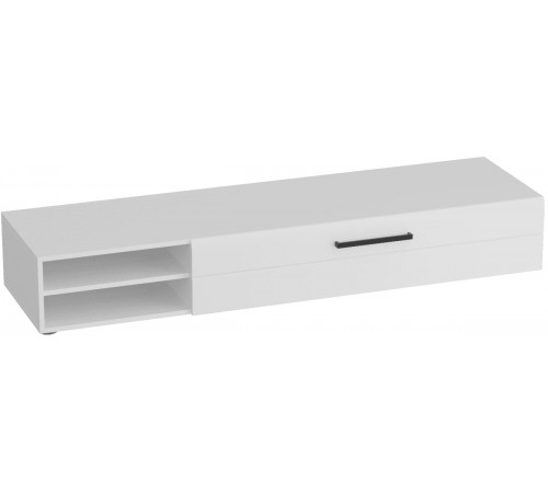 Низкая тумба под телевизор Кёльн-1750 Белый Аляска