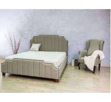 Двуспальная кровать Форсайт MUR-IK-FORS с мягкой спинкой