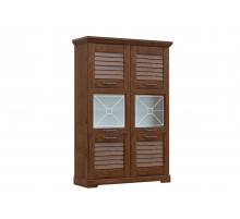 Двухстворчатый шкаф-витрина для посуды ГК-2 (ОРТ) Кантри Двухстворчатый шкаф-витрина для посуды ГК-2 (ОРТ) Кантри