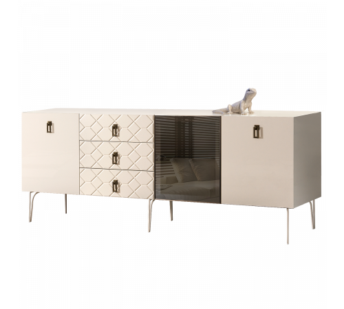 Комод для гостиной Богемия Фарфале (Bogemia Farfalle) БМКМ-5(Fa) [4]